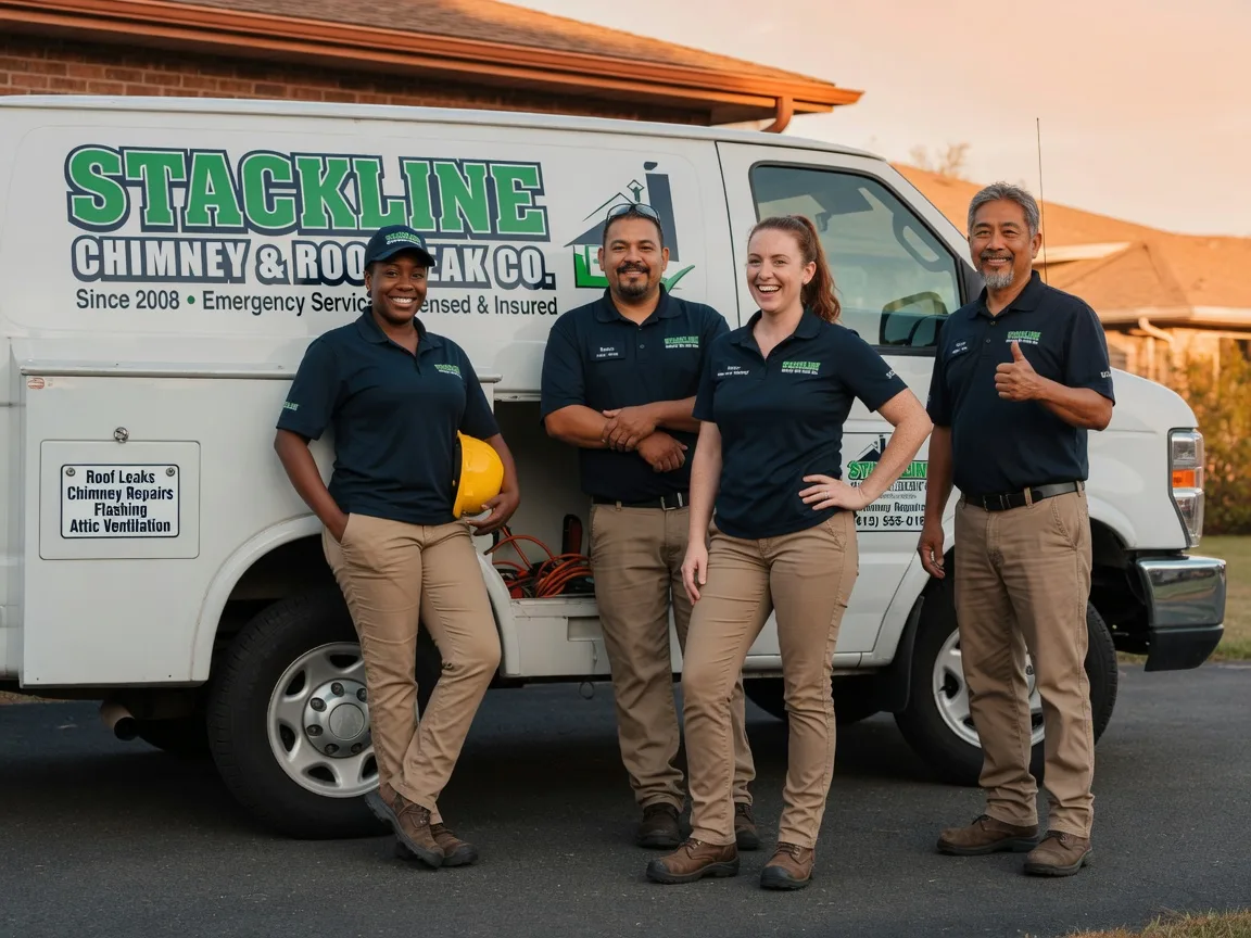 Chimney flashing repair company in Osage, OK